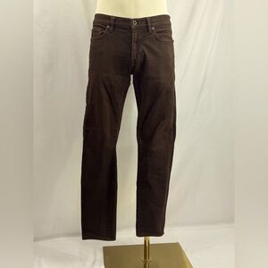 Vince  Mens Designer Brown Jeans Size 30 Slim Fit